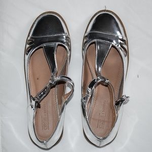 Metallic Loafers